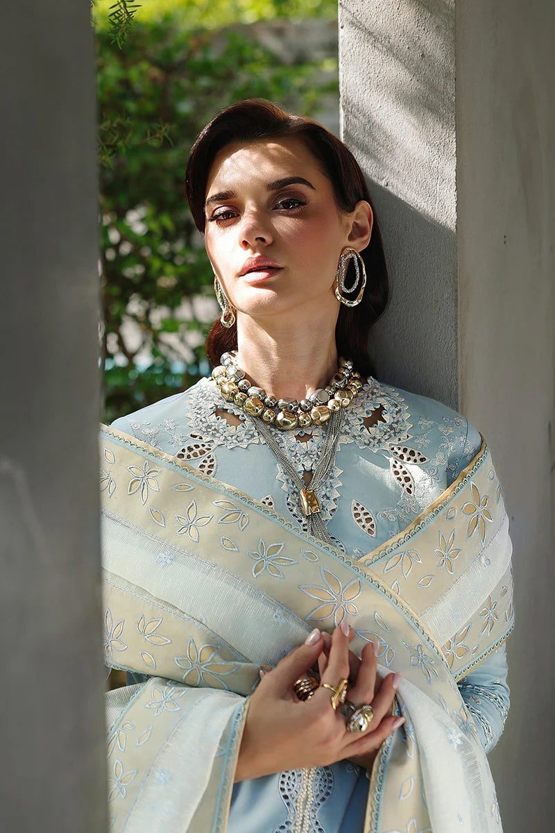 QALAMKAR CHIKANKARI EID EDIT UNSTITCHED'26| NAYRA