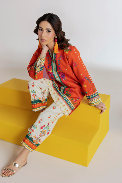 AMAL DROP PRINTS BY RAJBARI UNSTITCHED'26 | D4