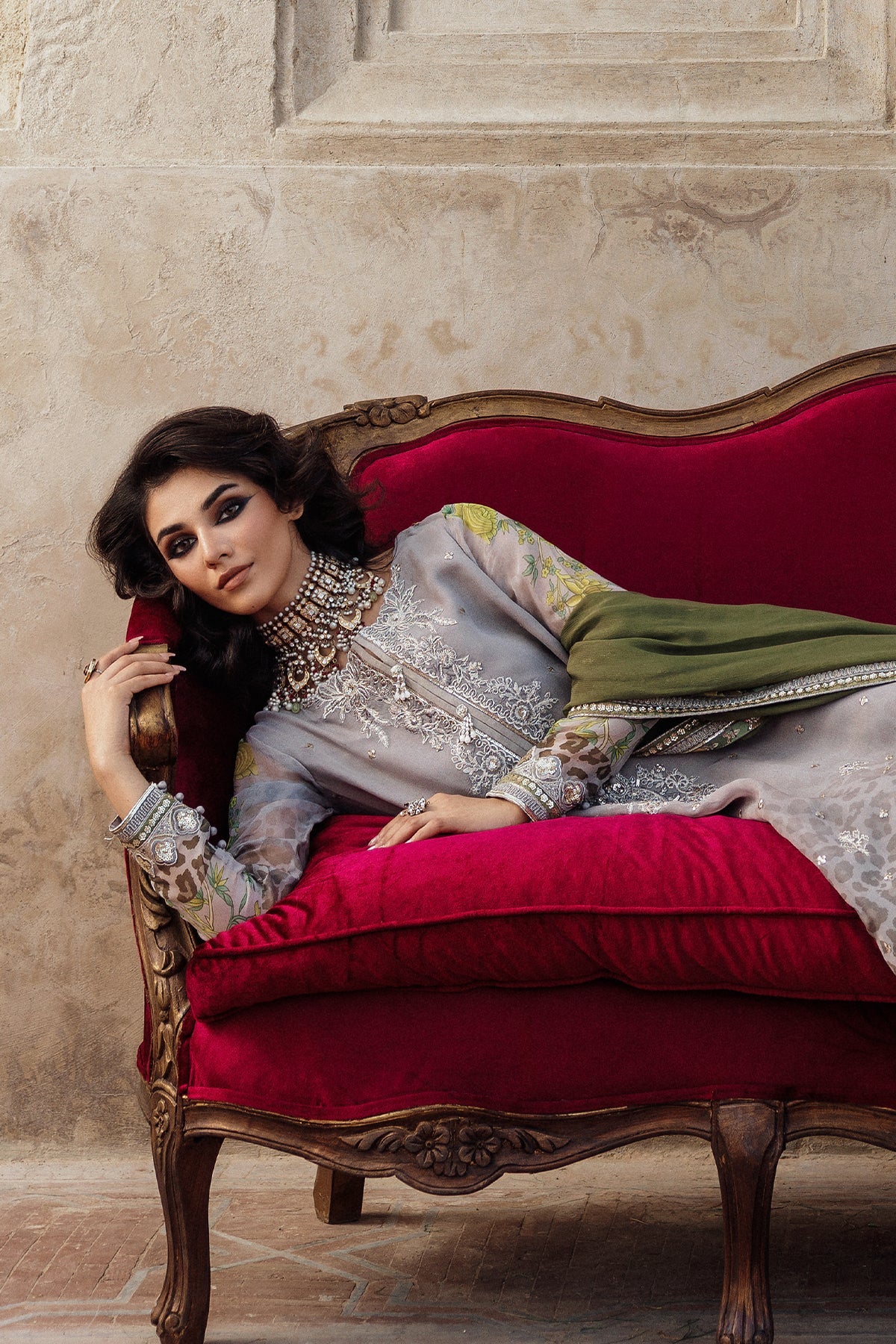 CHARIZMA VASAL LUXURY CHIFFON UNSTITCHED'26 | VSL6-12