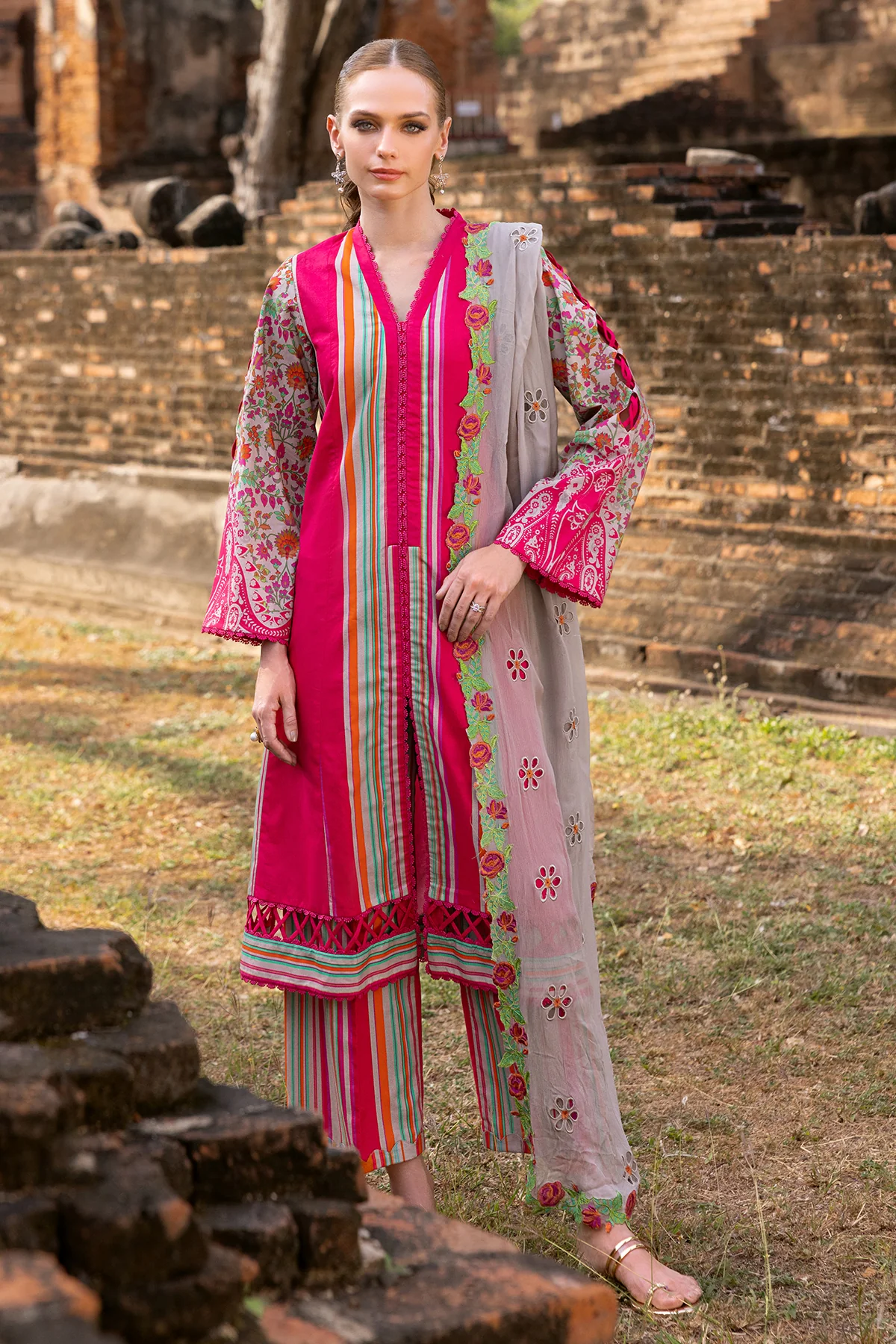 Charizma Print Melody Vol 1 Unstitched Lawn Collection 25 | PM5-07