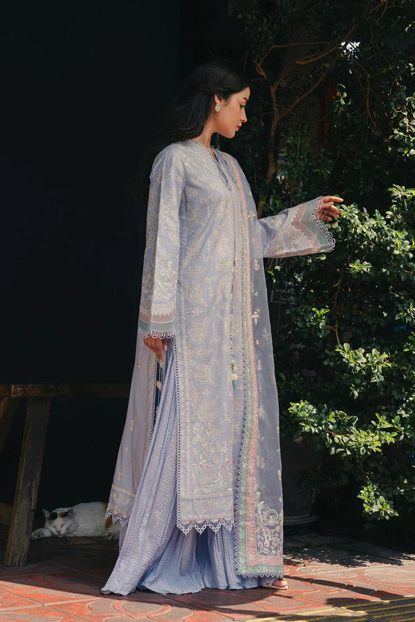 AFROZEH MULAQAAT FESTIVE LAWN UNSTITCHED'26| SAYA