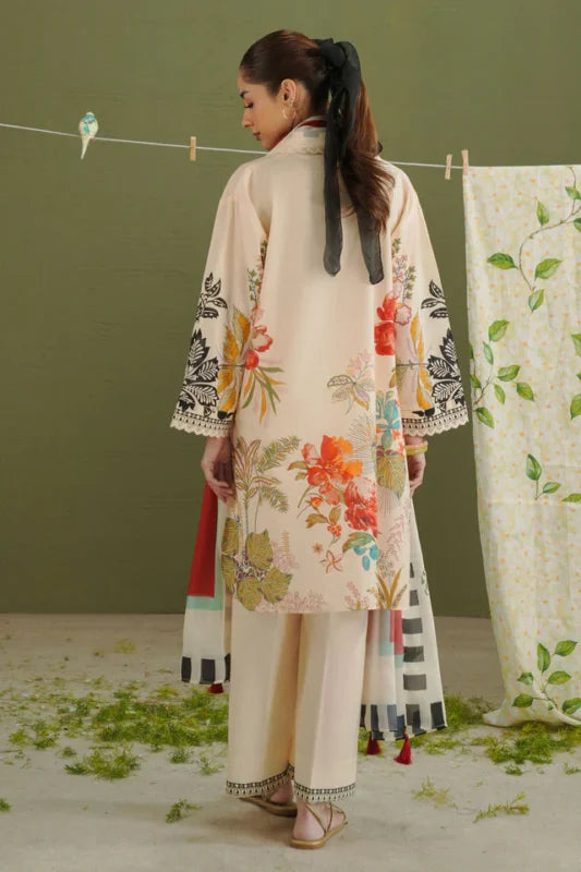 COCO PRINTS VOL-1 BY ZARA SHAHJAHAN UNSTITCHED'26| VERA-3A