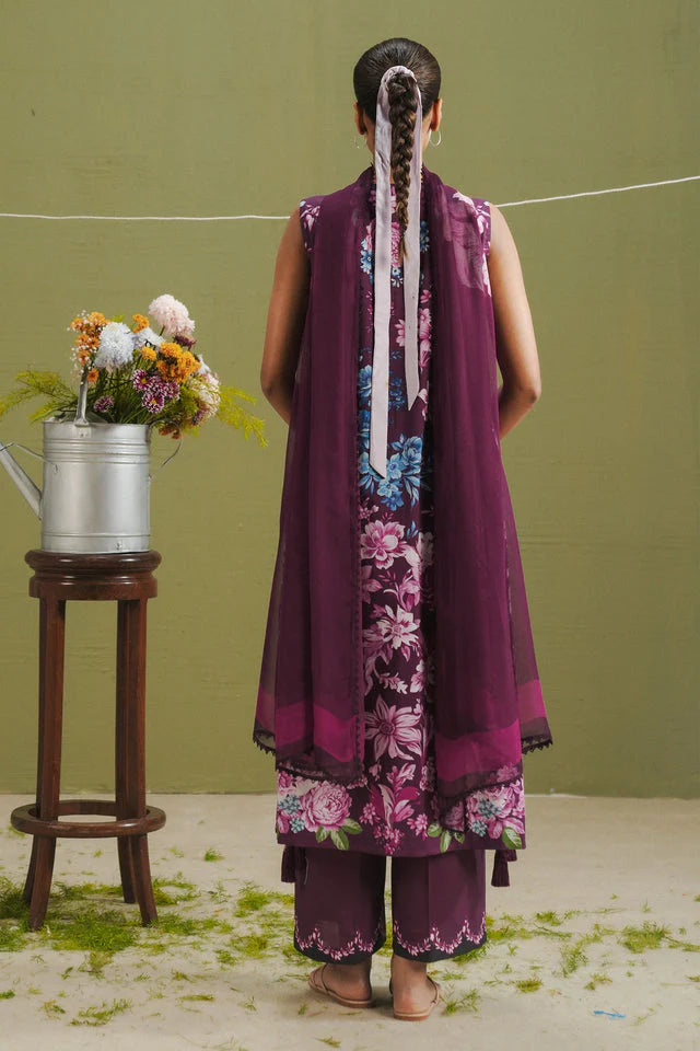 COCO PRINTS VOL-1 BY ZARA SHAHJAHAN UNSTITCHED'26| AERO-6B