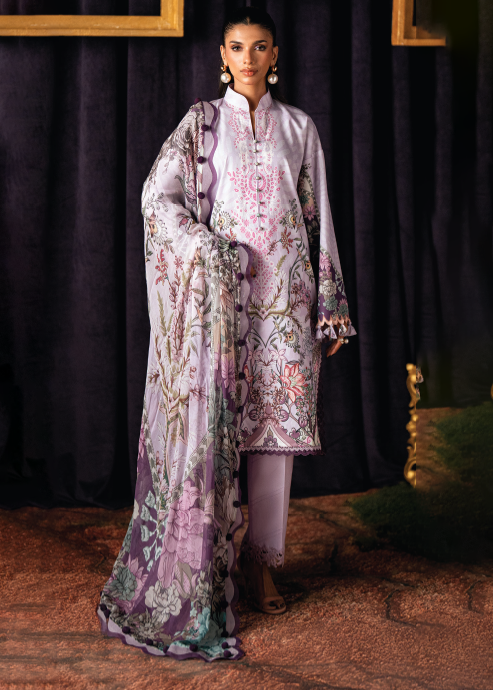 JADE URBANE CHIFFON DUPATTA UNSTITCHED'26| 20962 B