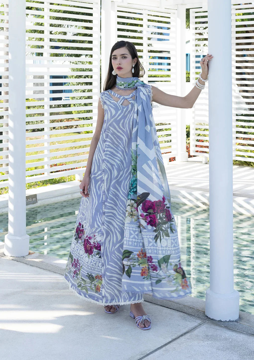 ELAF PRINTS UNSTITCHED COLLECTION'26 | EPN-3B SEIRA
