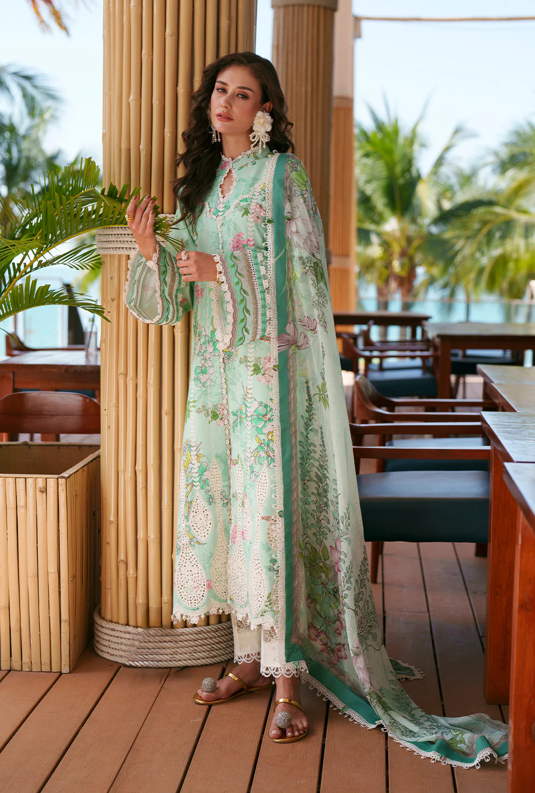 AJR PRINTED CHIKANKARI UNSTITCHED'26| ELIYA