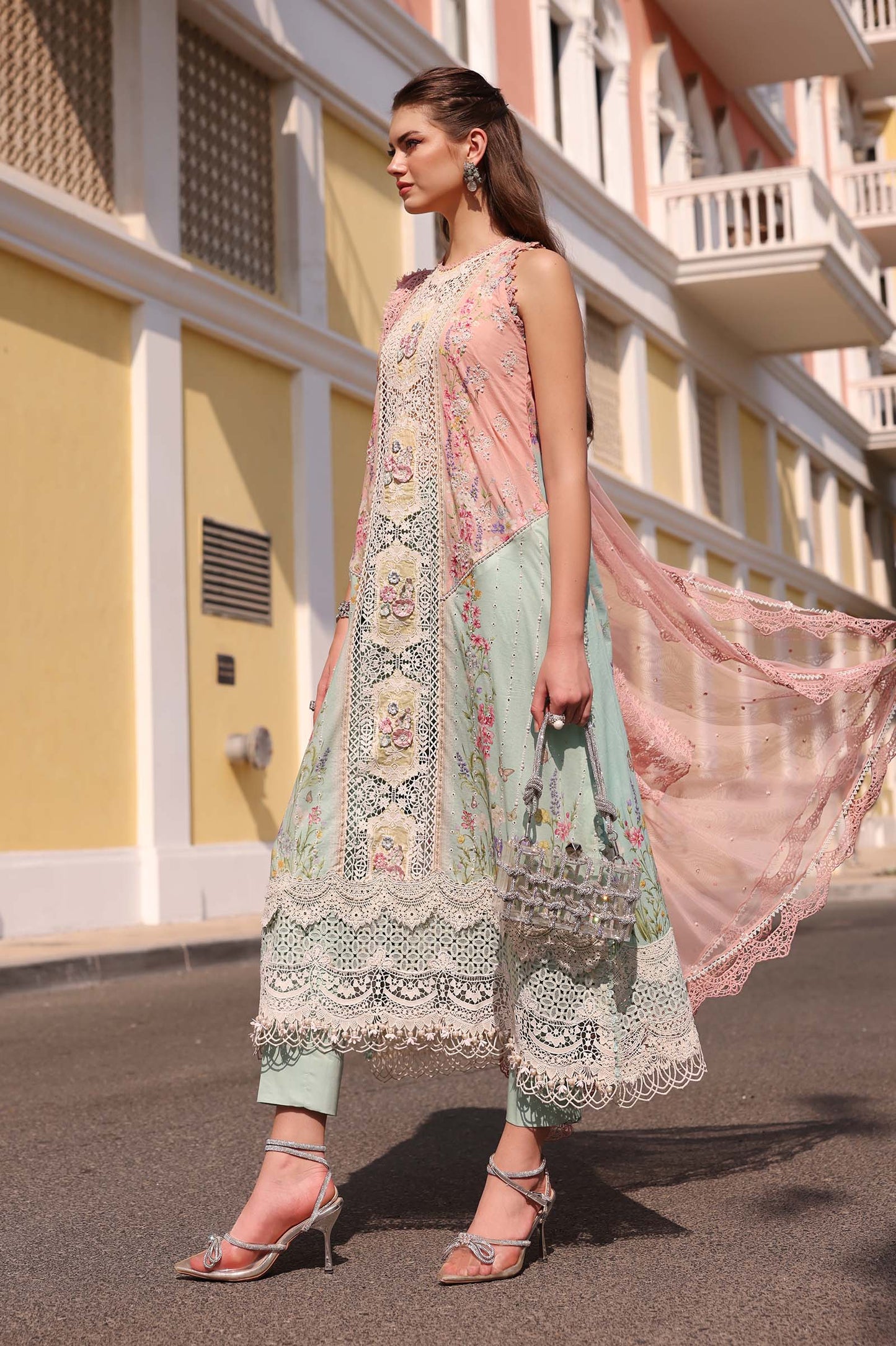 MARIA B LUXURY LAWN UNSTITCHED'26 | 6A