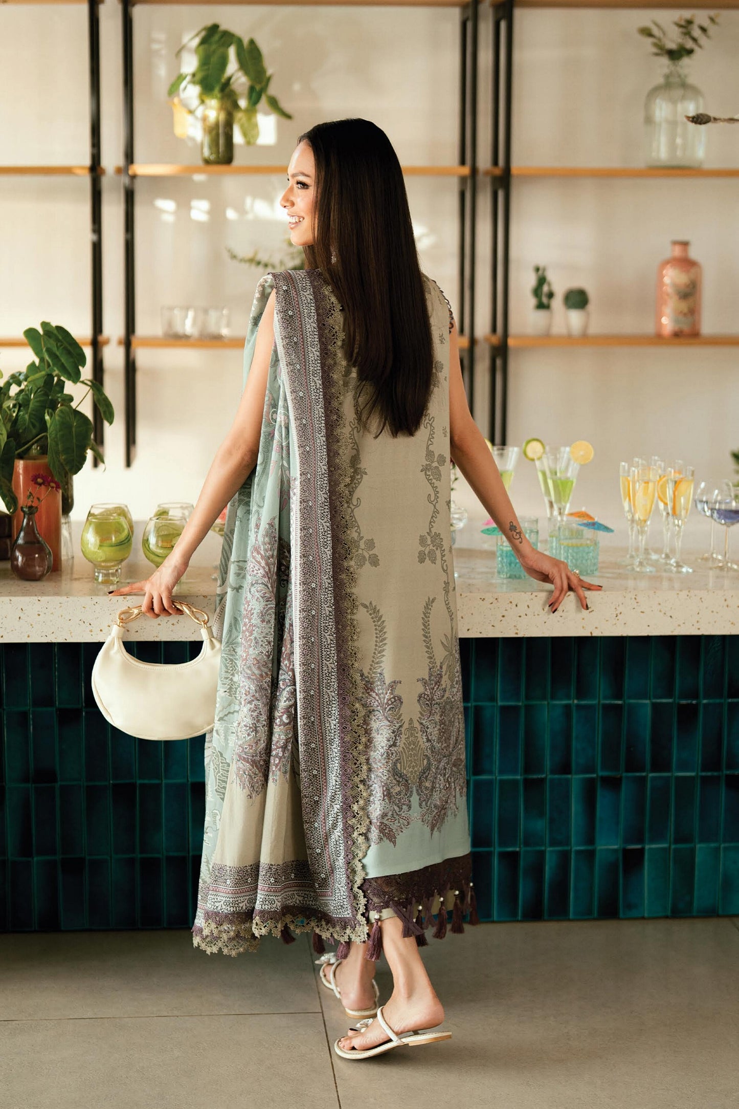 JADE URBANE PRINTED LAWN UNSTITCHED'26 | 20940 В