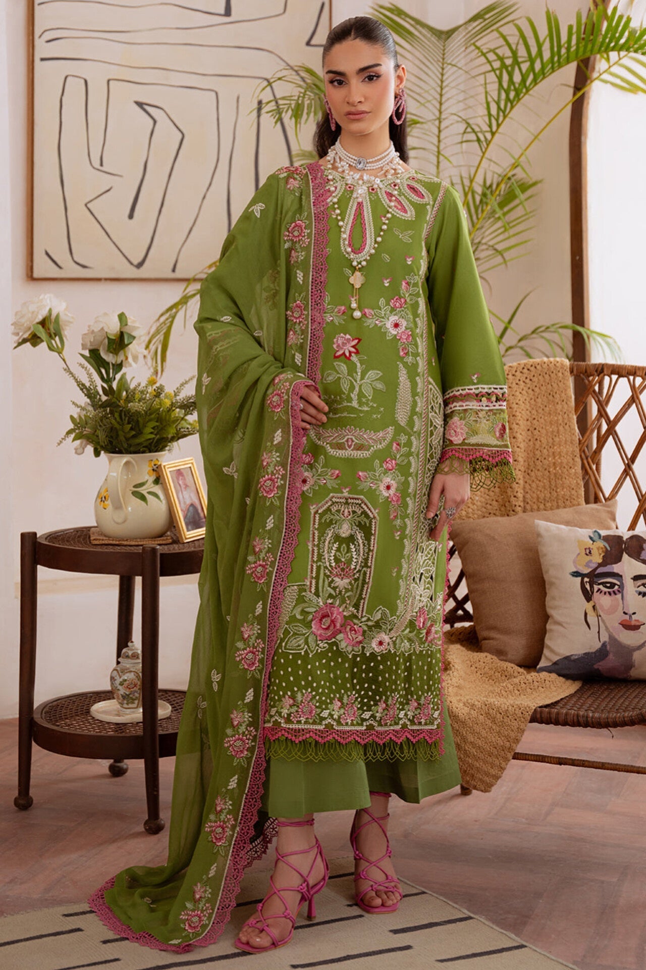 SHANAYA BY MAHNUR EMBROIDERED LAWN COLLECTION'26| D9