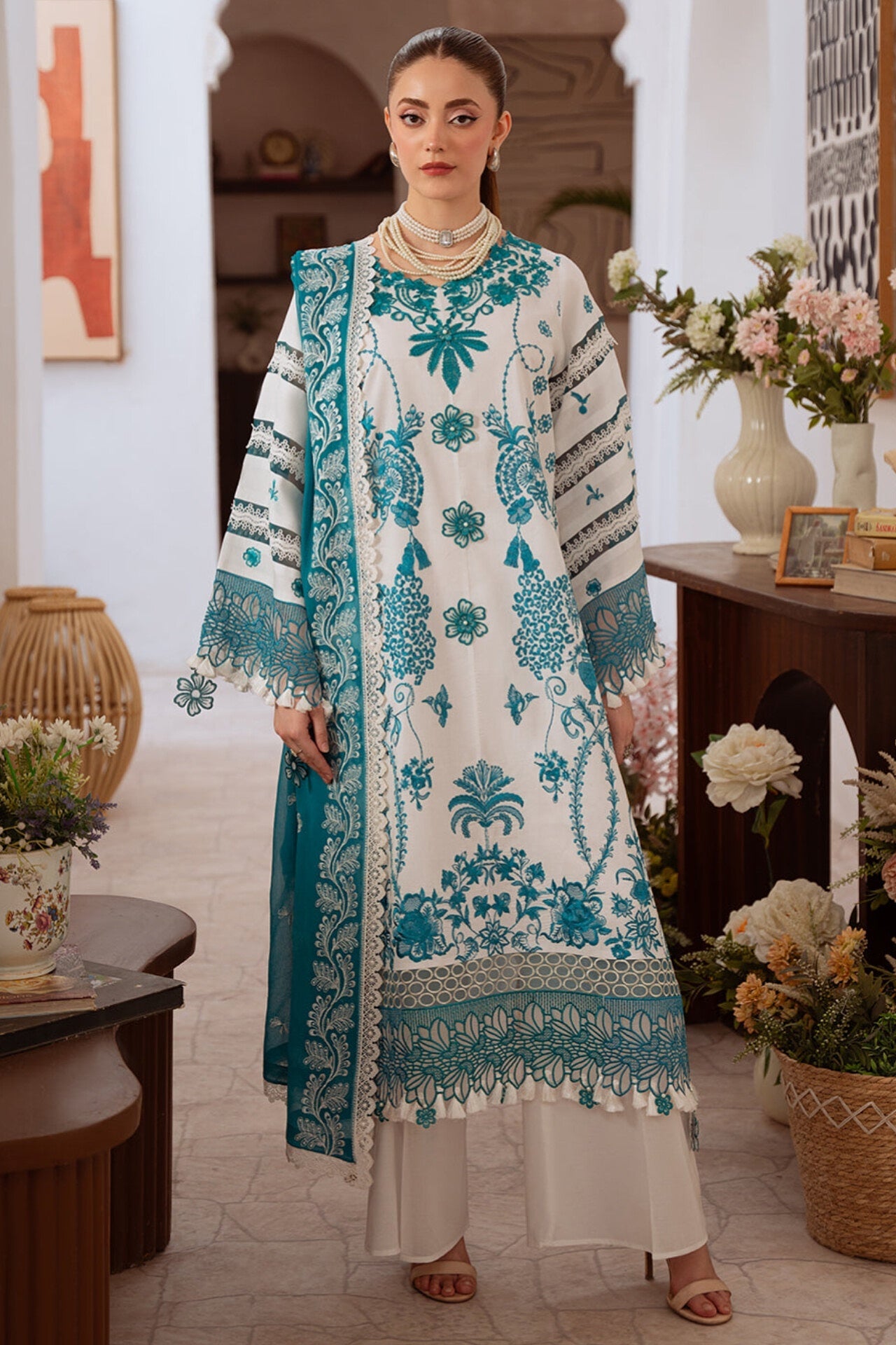 SHANAYA BY MAHNUR EMBROIDERED LAWN COLLECTION'26| D12