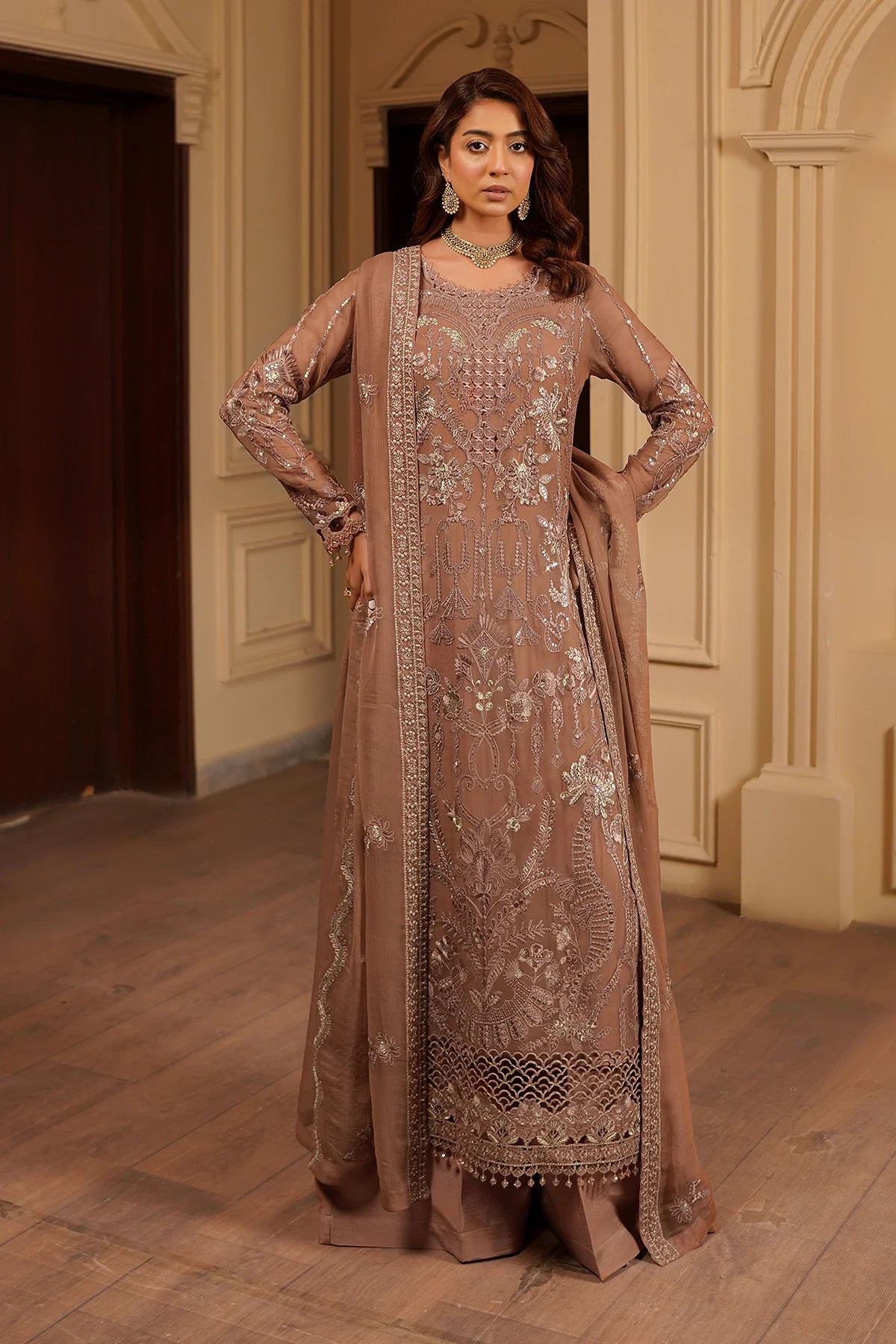 AARZU BY MARYAMS LUXURY LAWN VOL-5 UNSTITCHED'26| Safrin