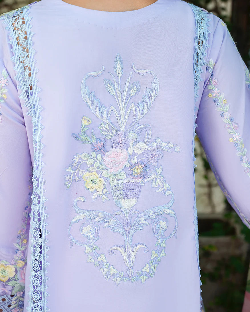 A MOI LUXURY LAWN BY MUSHQ UNSTITCHED'26 | Sweet Confession