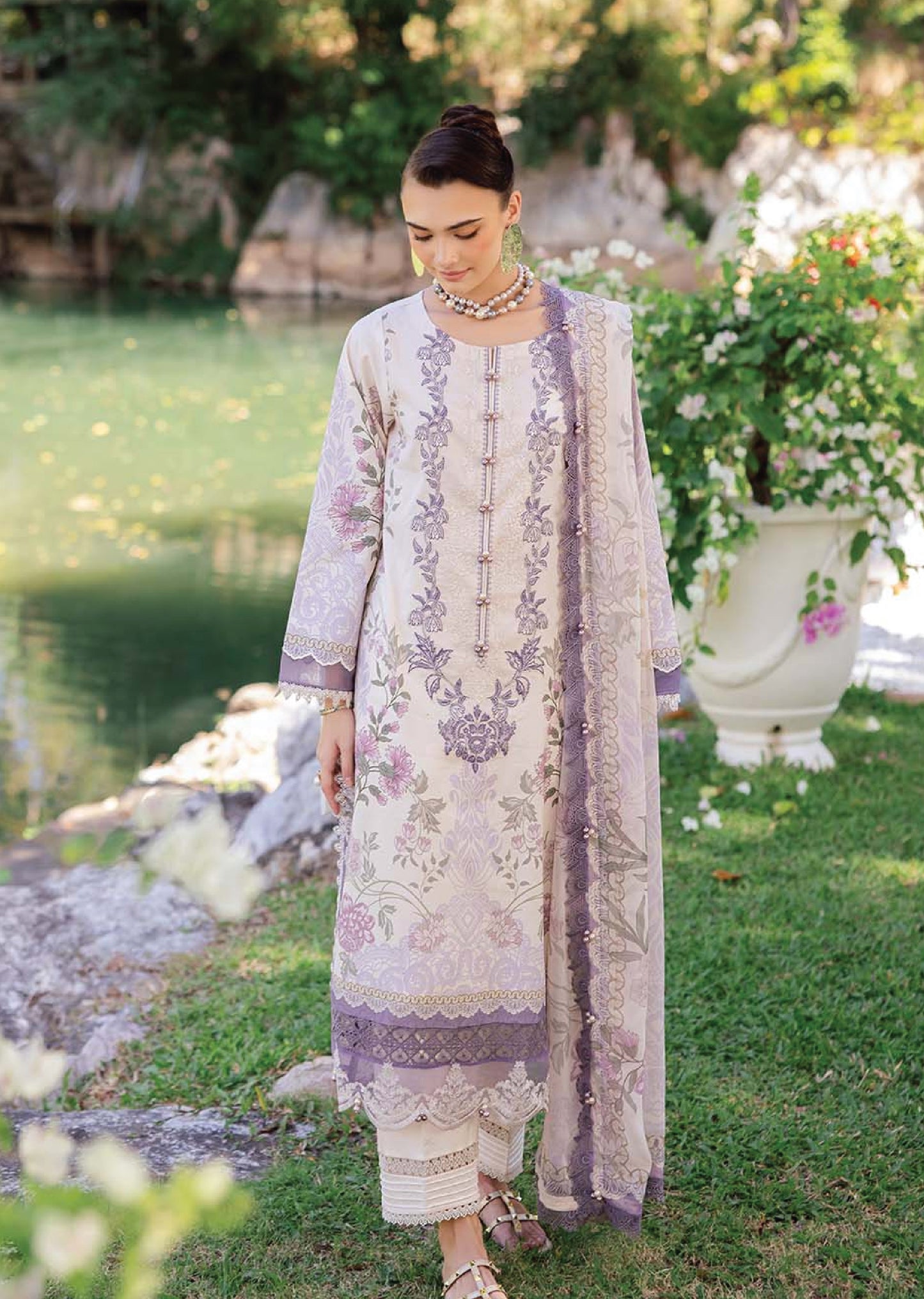 Jade Bliss Unstitched Lawn Collection 2025 | 20732