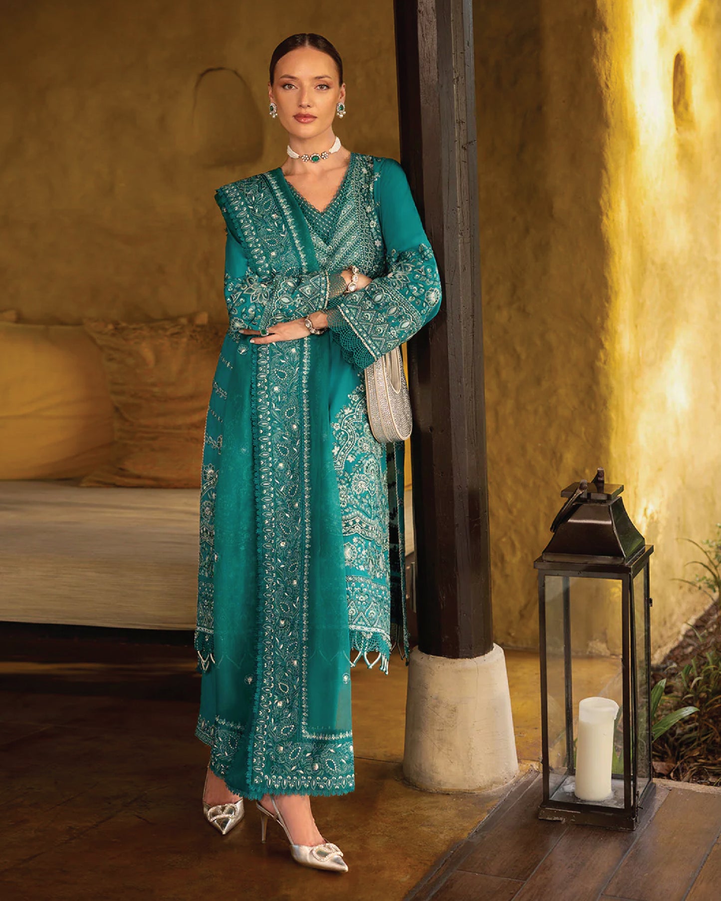 Faiza Saqlain Zinnia Unstitched Luxury Lawn'25 | CALLA