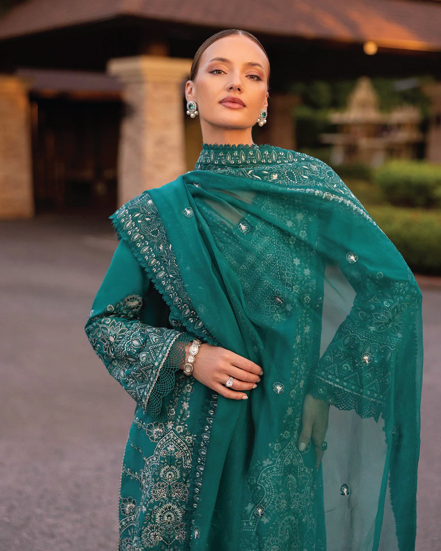 Faiza Saqlain Zinnia Unstitched Luxury Lawn'25 | CALLA
