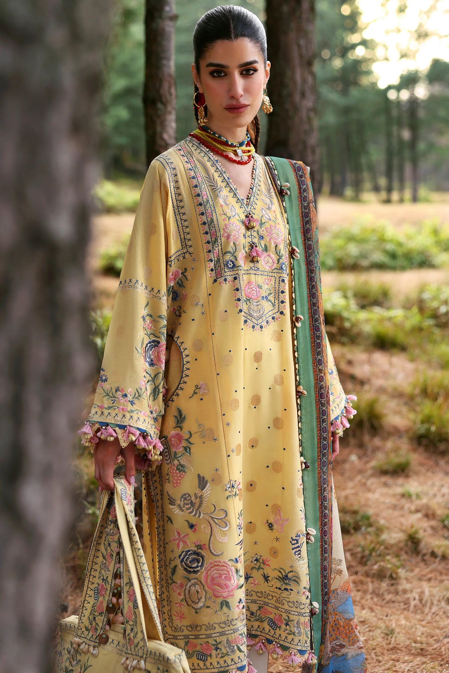Zaha Luxury Lawn 2025 | ZURI -12A