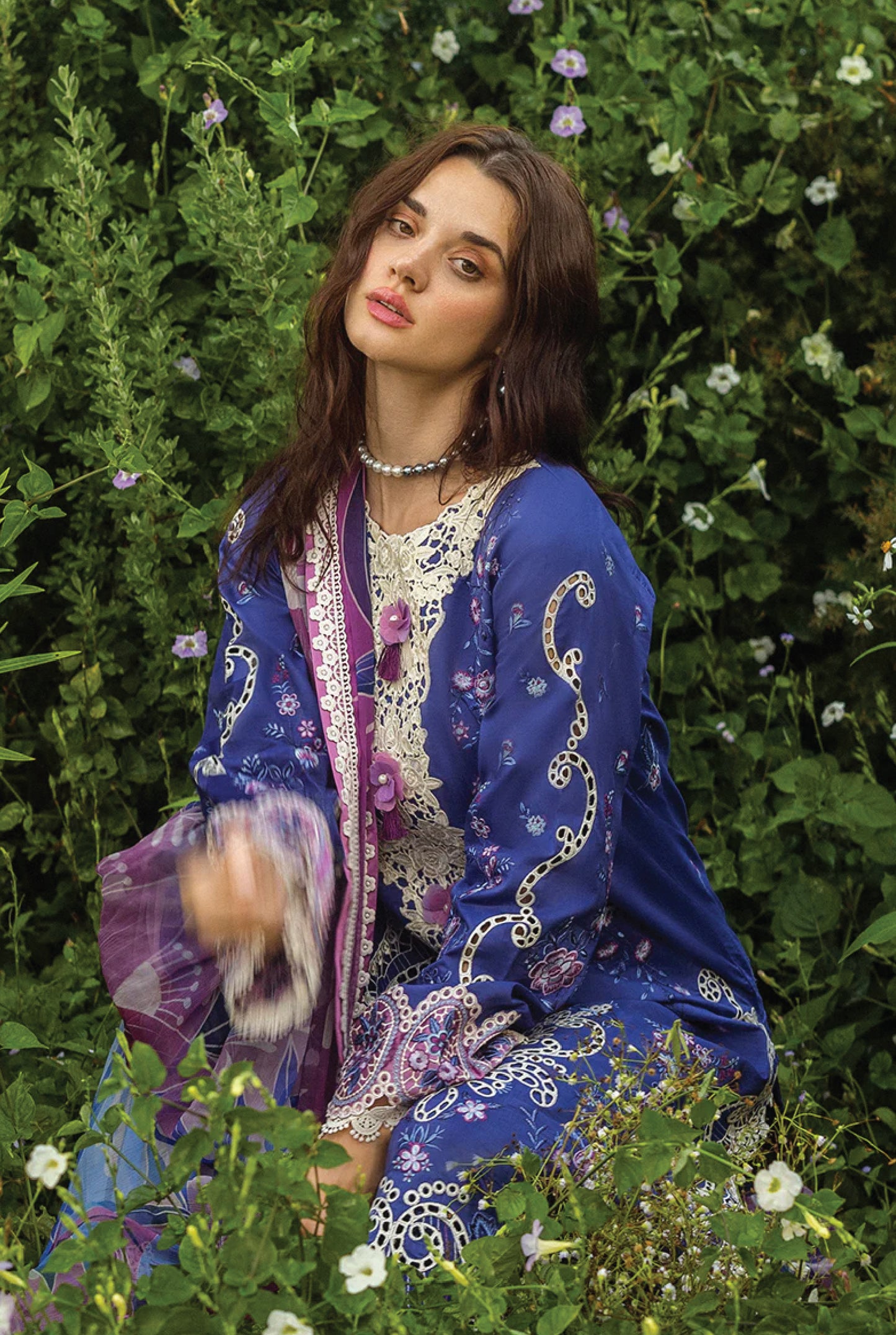 Mushq Hemline Secret Garden Spring Summer 25 | Mystic Rose