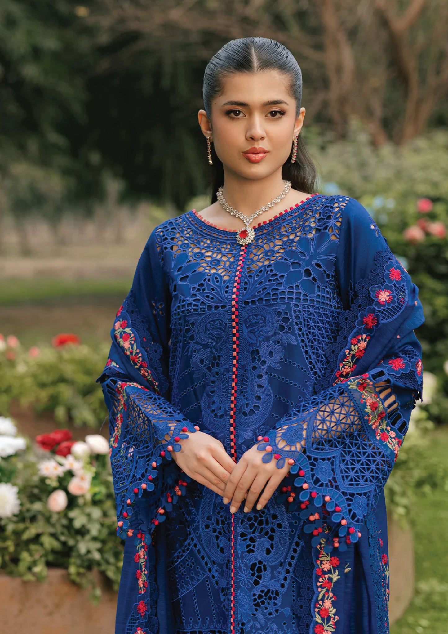 Binilyas Freesia Unstitched Luxury Lawn 25 | 106B
