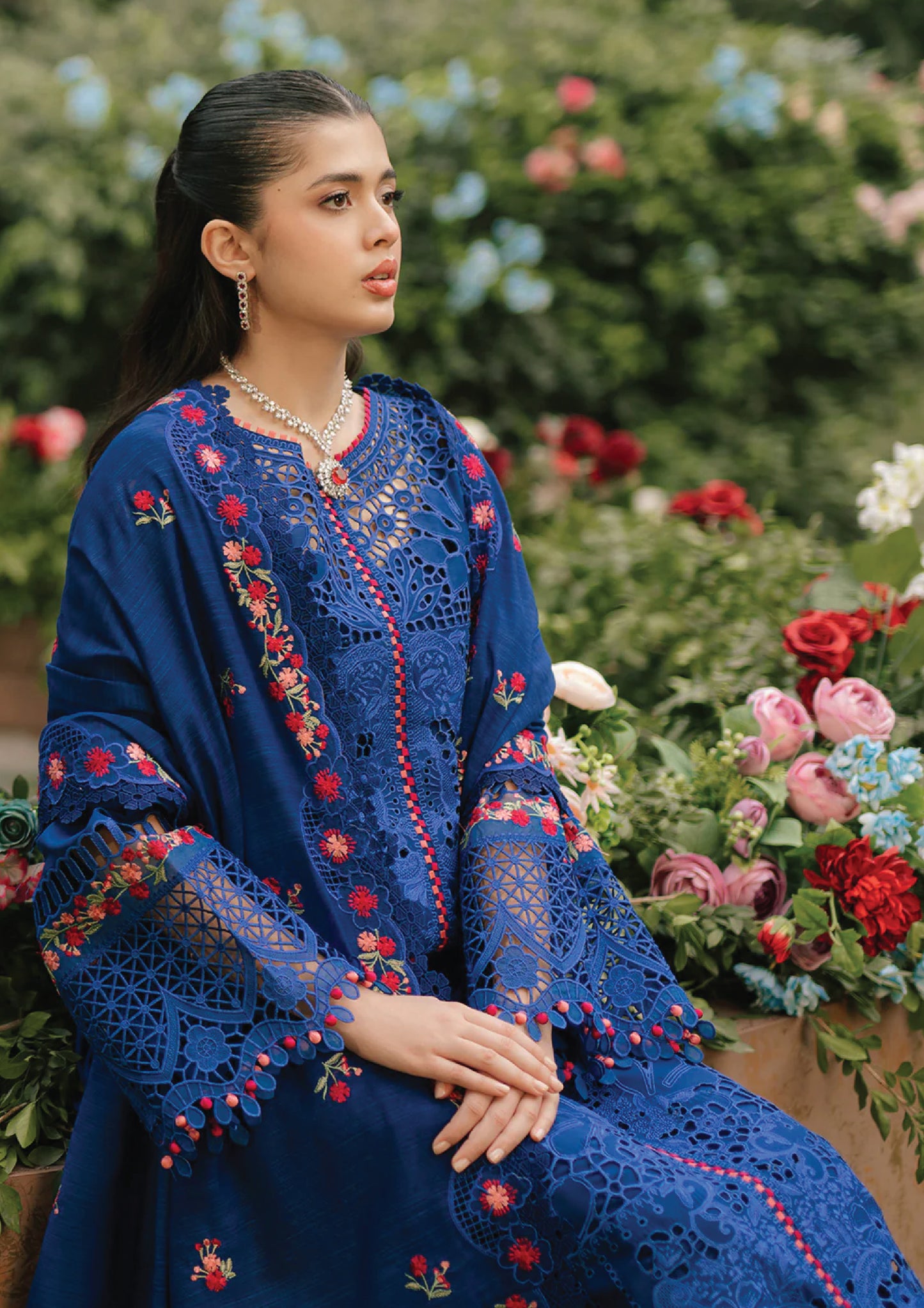 Binilyas Freesia Unstitched Luxury Lawn 25 | 106B