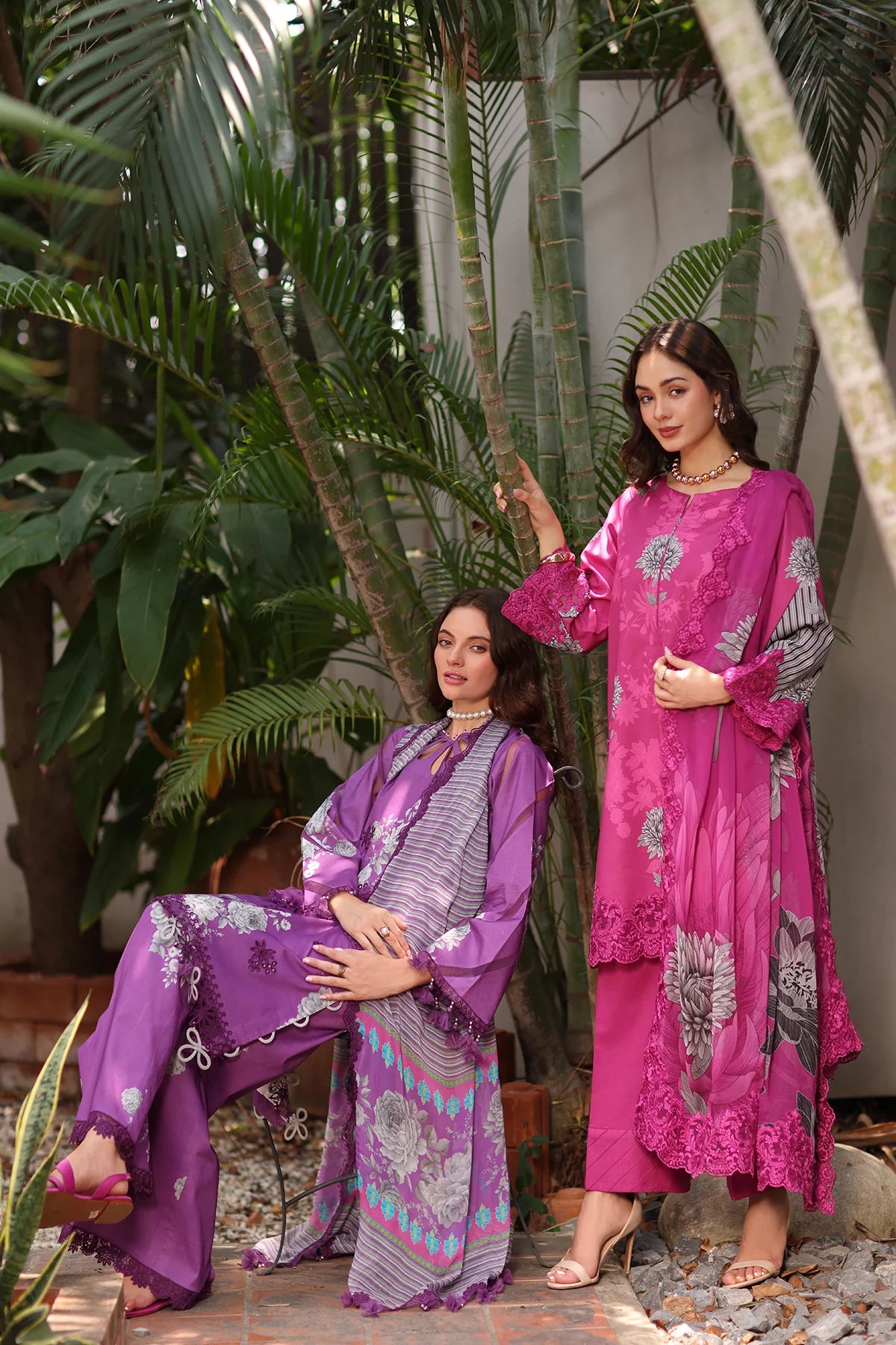 CHARIZMA REEM EMBROIDERED LAWN COLLECTION'26 | RM6-04