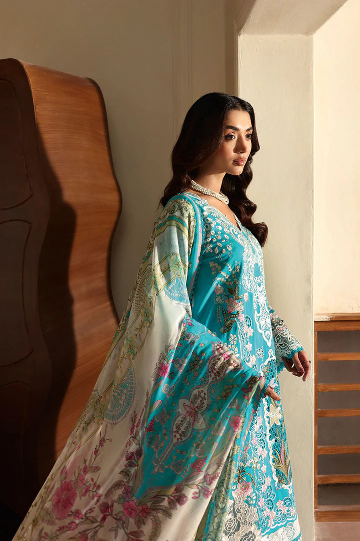RAMSHA ANDAAZ LUXURY LAWN UNSTITCHED'26 | Z-1307