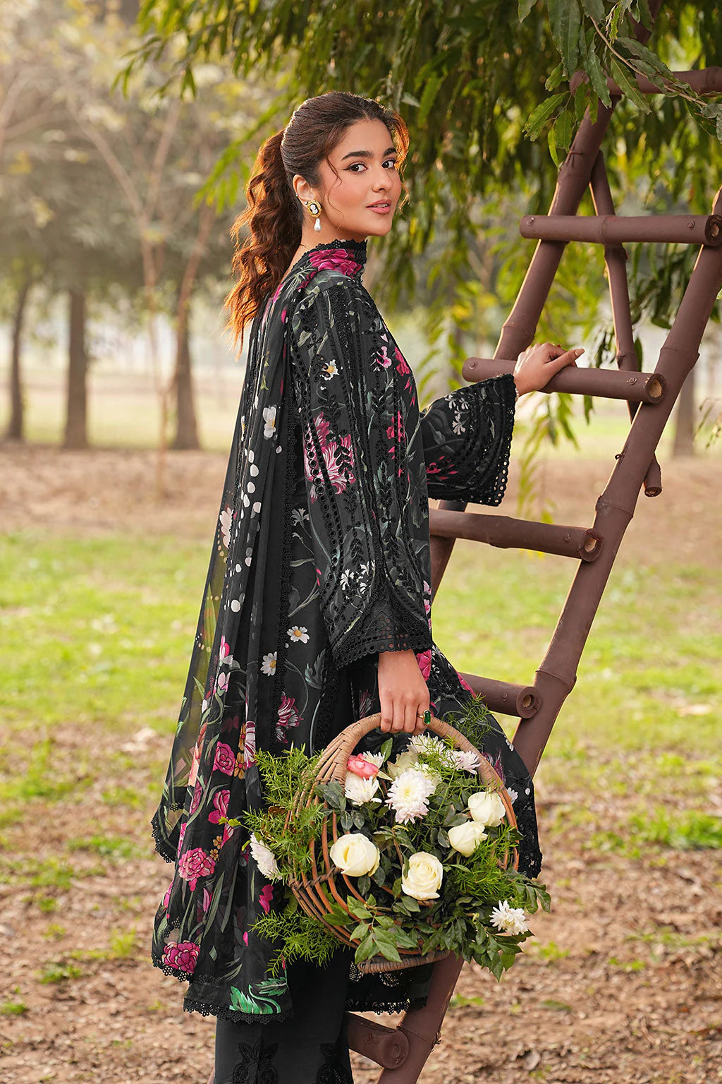 DHANAK BY RAMSHA VOL-1 UNSTITCHED'26| DH-102