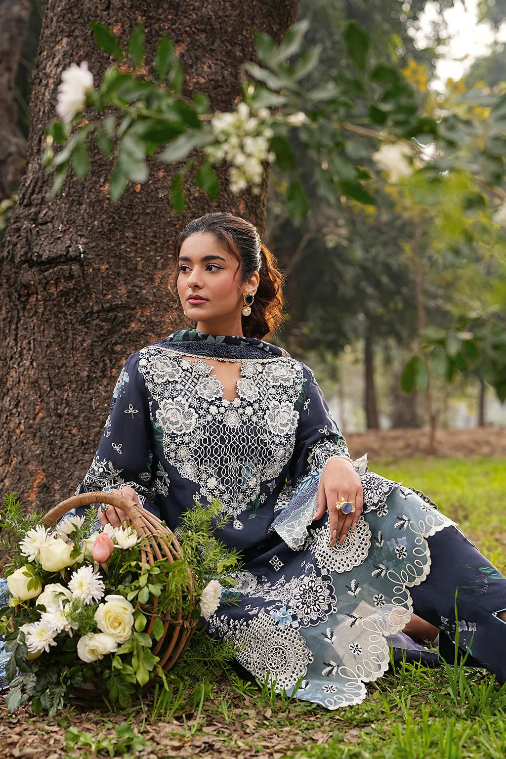 DHANAK BY RAMSHA VOL-1 UNSTITCHED'26| DH-107