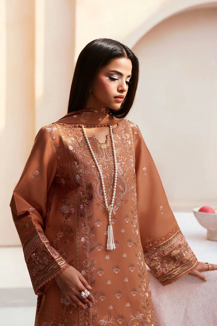 RAMSHA GHAZAL LUXURY LAWN VOL-5 UNSTITCHED'26 | G-501