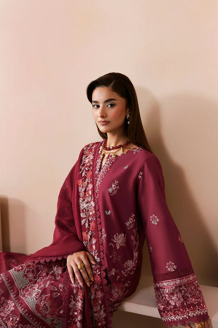 RAMSHA GHAZAL LUXURY LAWN VOL-5 UNSTITCHED'26 | G-506