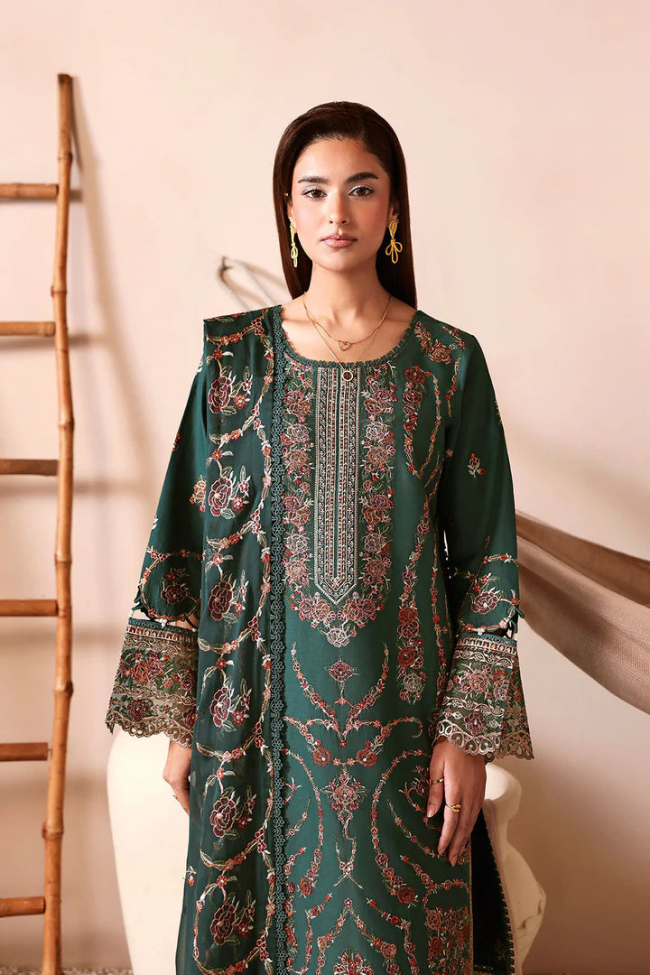 RAMSHA GHAZAL LUXURY LAWN VOL-5 UNSTITCHED'26 | G-507