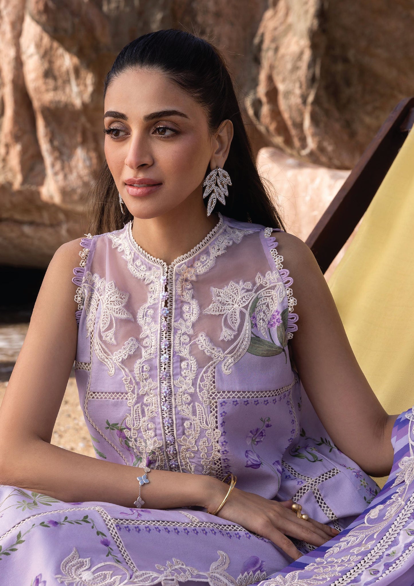 Flow by Crimson Luxury Lawn 25 | LAVENDER