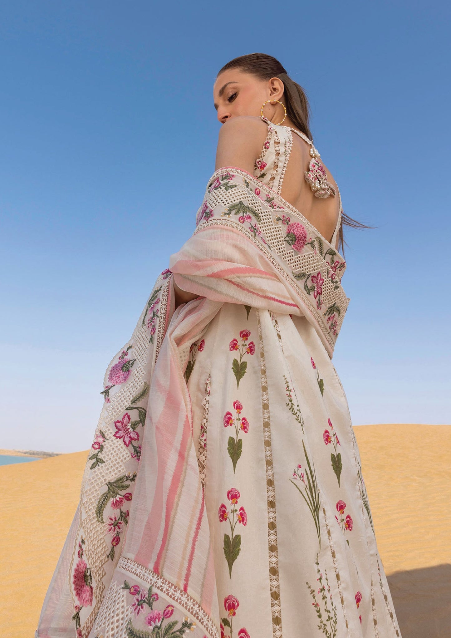 Flow by Crimson Luxury Lawn 25 | CLOUD
