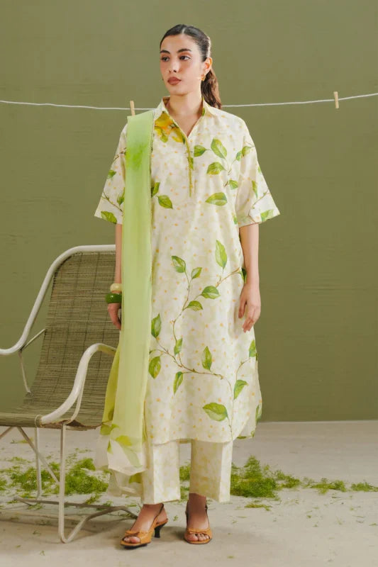 COCO PRINTS VOL-1 BY ZARA SHAHJAHAN UNSTITCHED'26| KAEL-7A