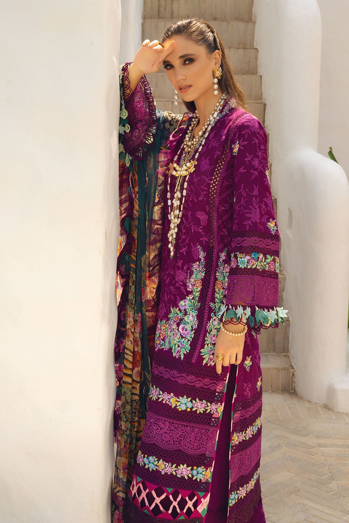 Annus Abrar Neroli Luxury Lawn Collection 2024 – Zoila