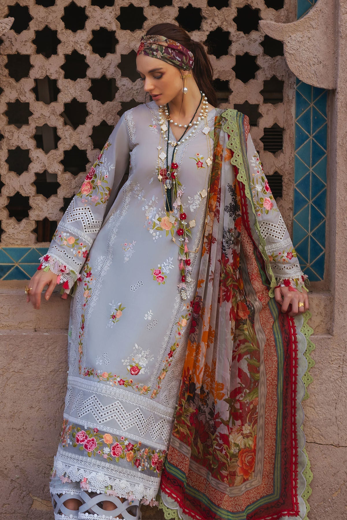 Annus Abrar Neroli Luxury Lawn Collection 2024 – Sera