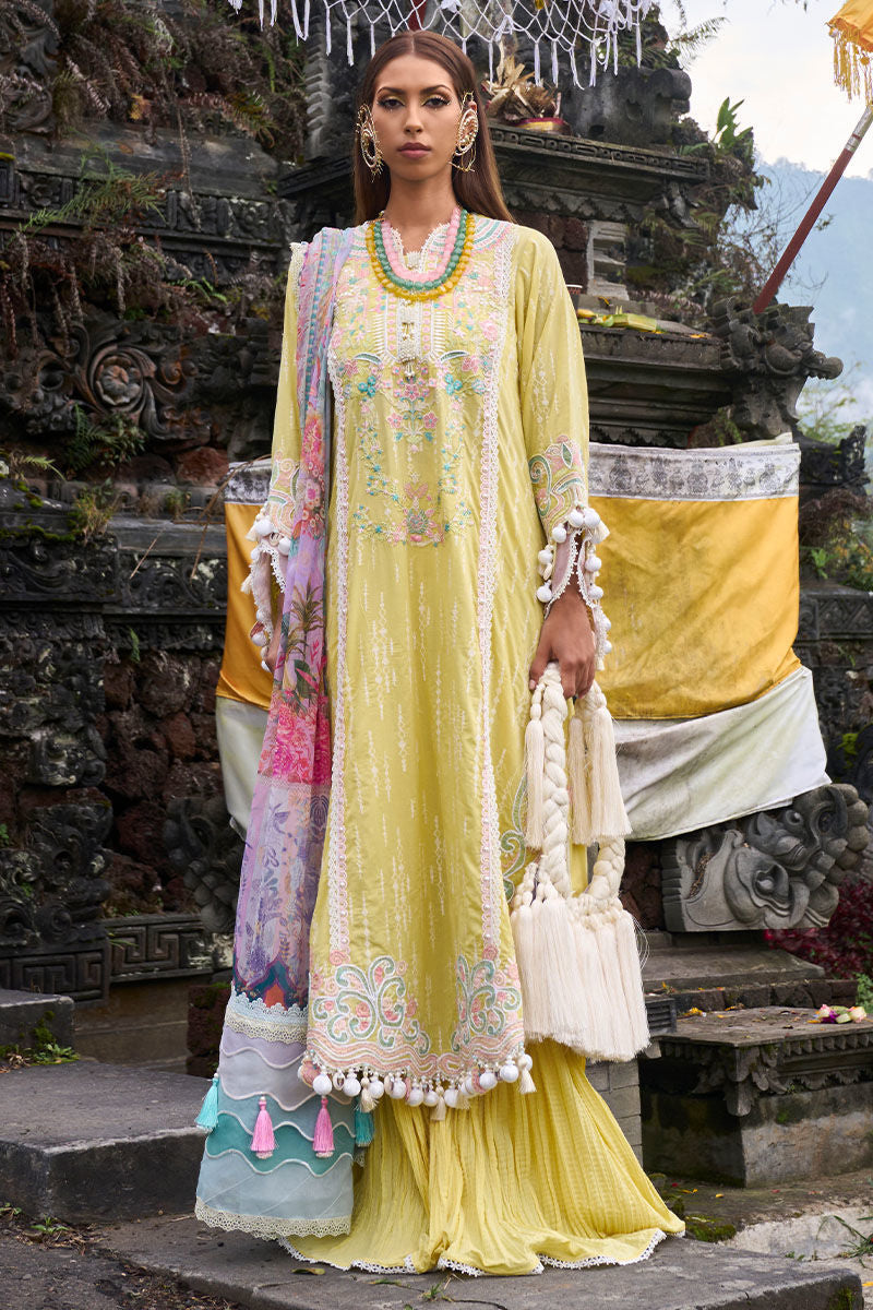 Ansab Jahangir ZOHA LAWN'24 Collection 2024 – Marigold