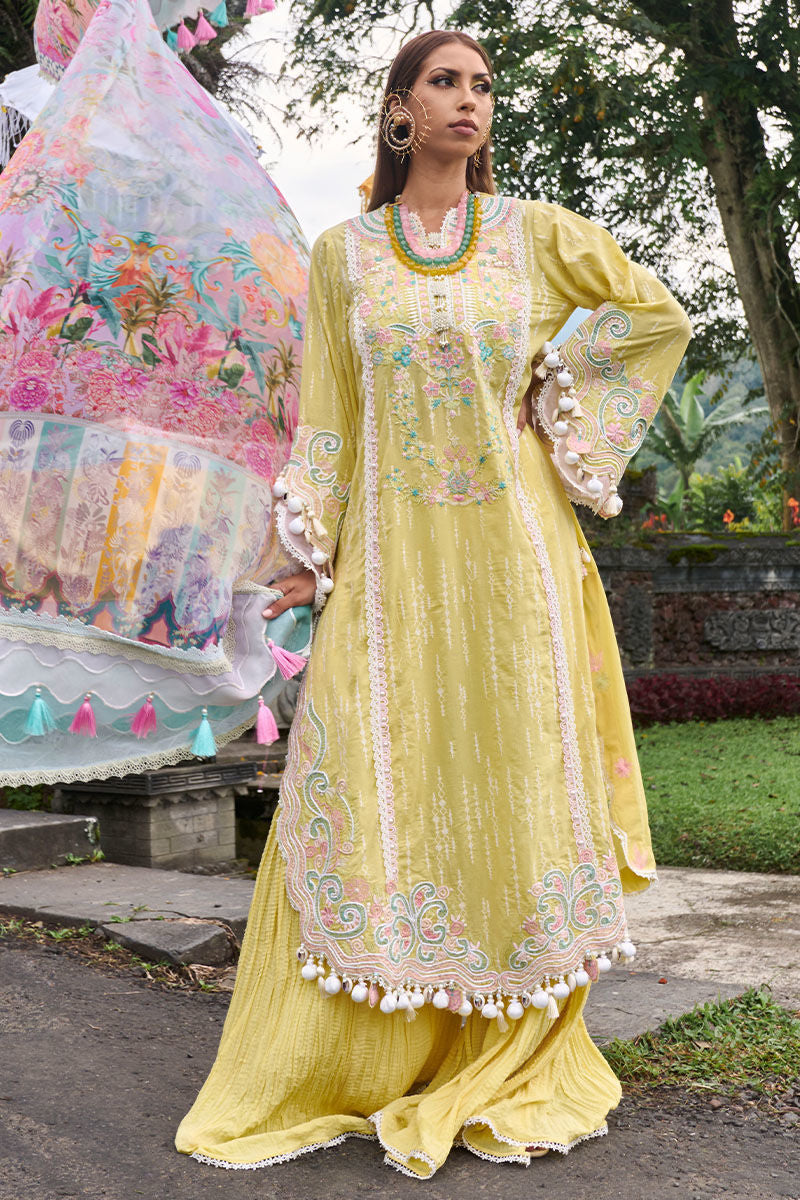 Ansab Jahangir ZOHA LAWN'24 Collection 2024 – Marigold