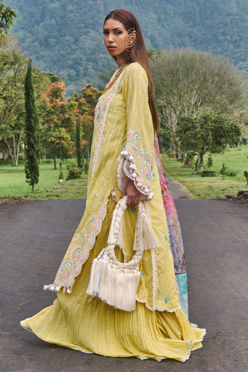 Ansab Jahangir ZOHA LAWN'24 Collection 2024 – Marigold