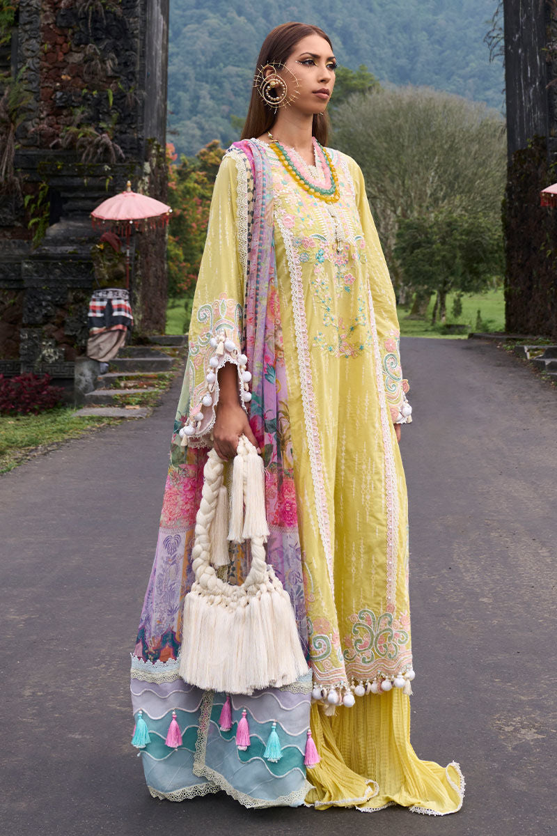 Ansab Jahangir ZOHA LAWN'24 Collection 2024 – Marigold