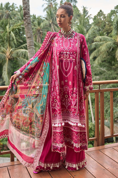 Ansab Jahangir ZOHA LAWN'24 Collection 2024 – Champaca