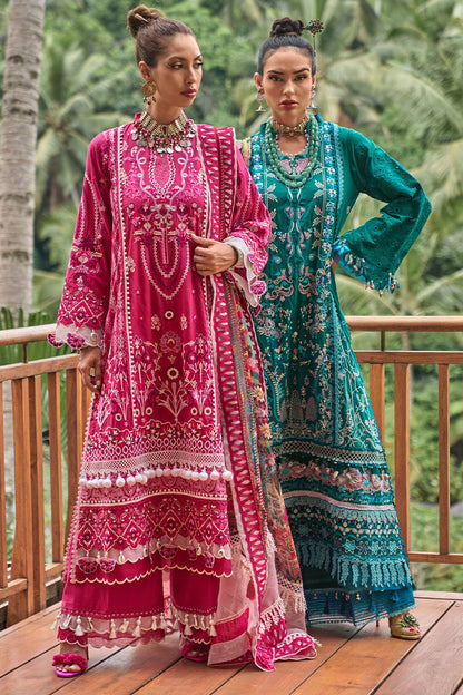 Ansab Jahangir ZOHA LAWN'24 Collection 2024 – Champaca