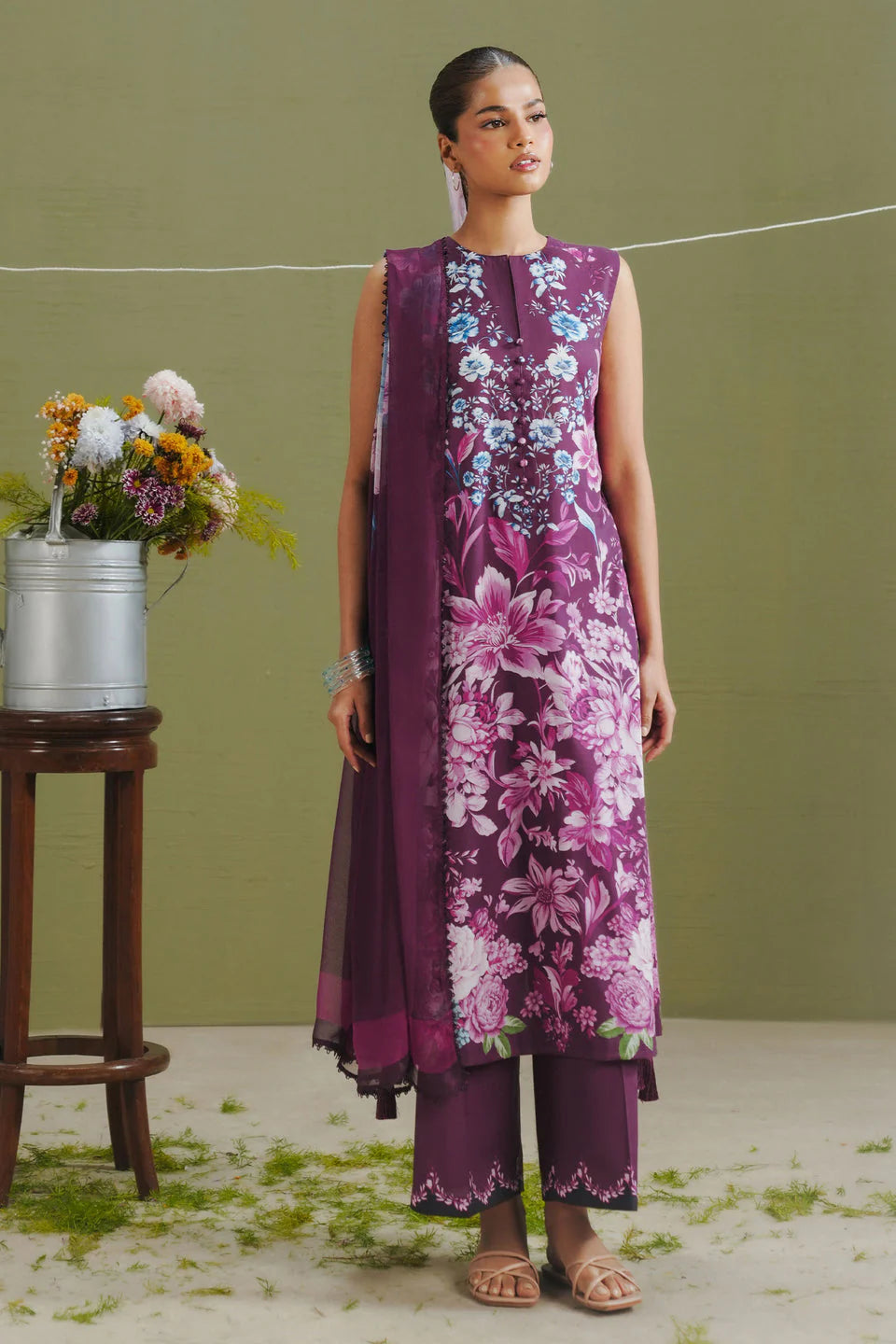 COCO PRINTS VOL-1 BY ZARA SHAHJAHAN UNSTITCHED'26| AERO-6B