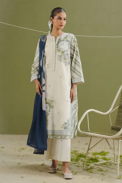 COCO PRINTS VOL-1 BY ZARA SHAHJAHAN UNSTITCHED'26| ZEYA-1B