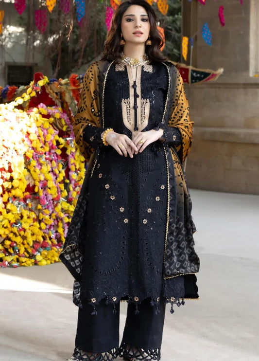 BANDHANI BY ALZOHAIB EMBROIDERED UNSTITCHED'26| D6