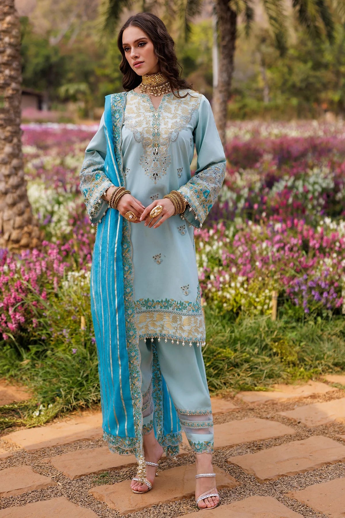 CHARIZMA ZOUQ UNSTITCHED COLLECTION'26 | CZ5-02