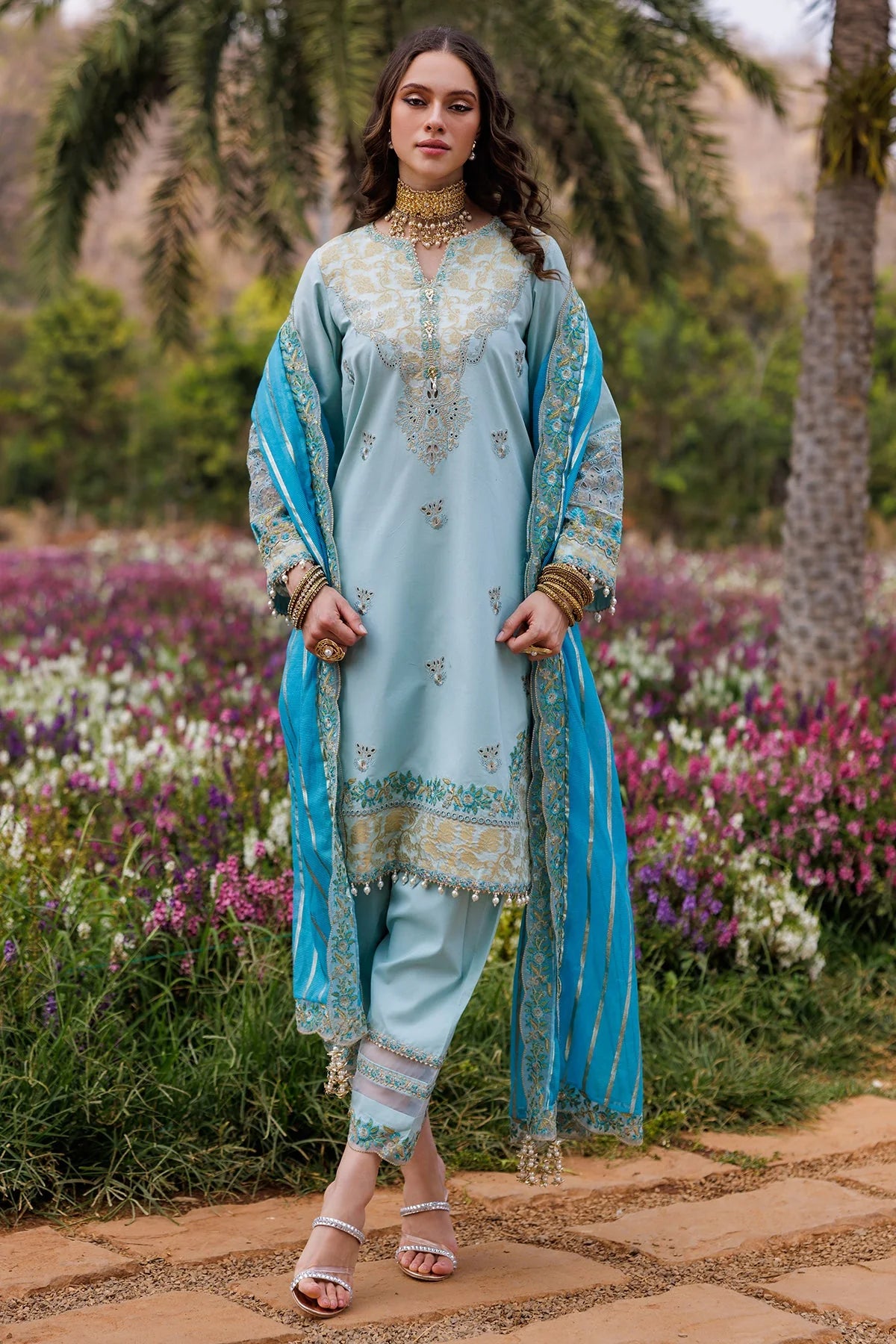 CHARIZMA ZOUQ UNSTITCHED COLLECTION'26 | CZ5-02