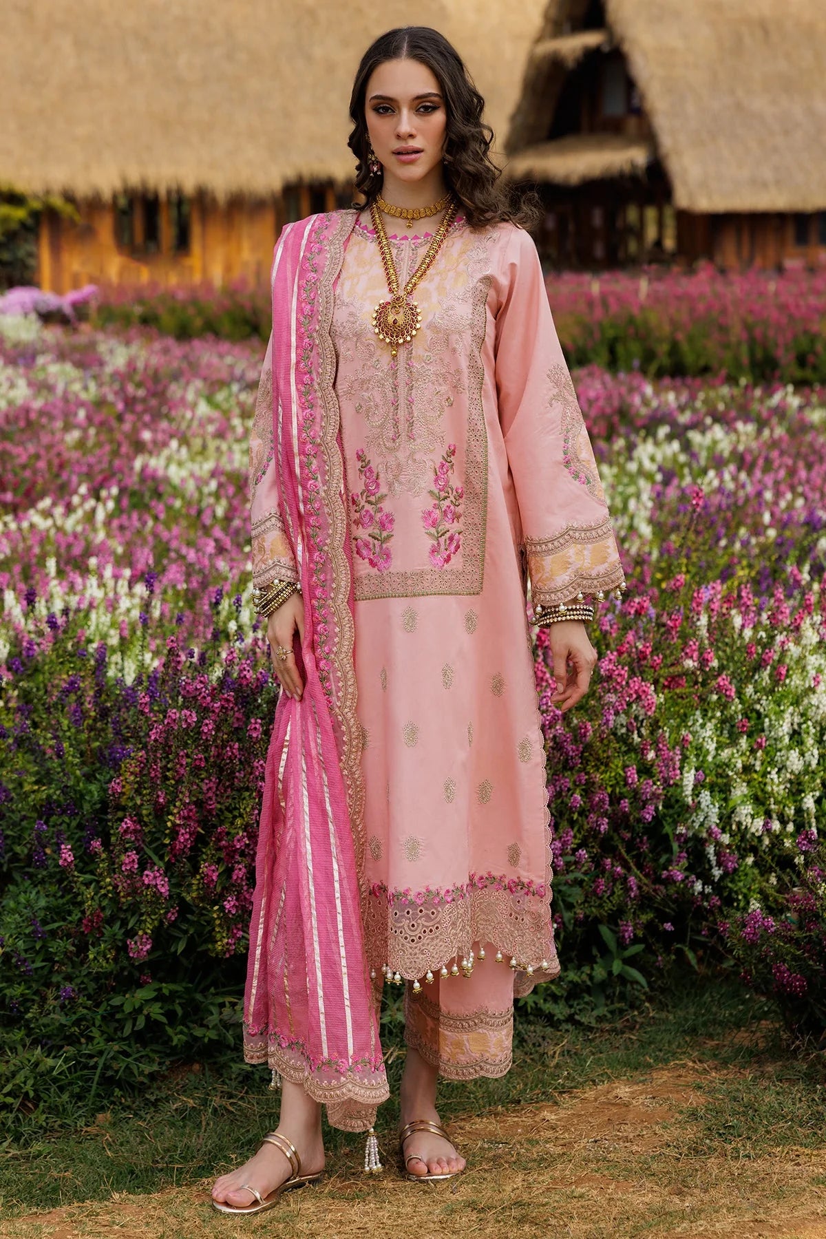 CHARIZMA ZOUQ UNSTITCHED COLLECTION'26 | CZ5-01
