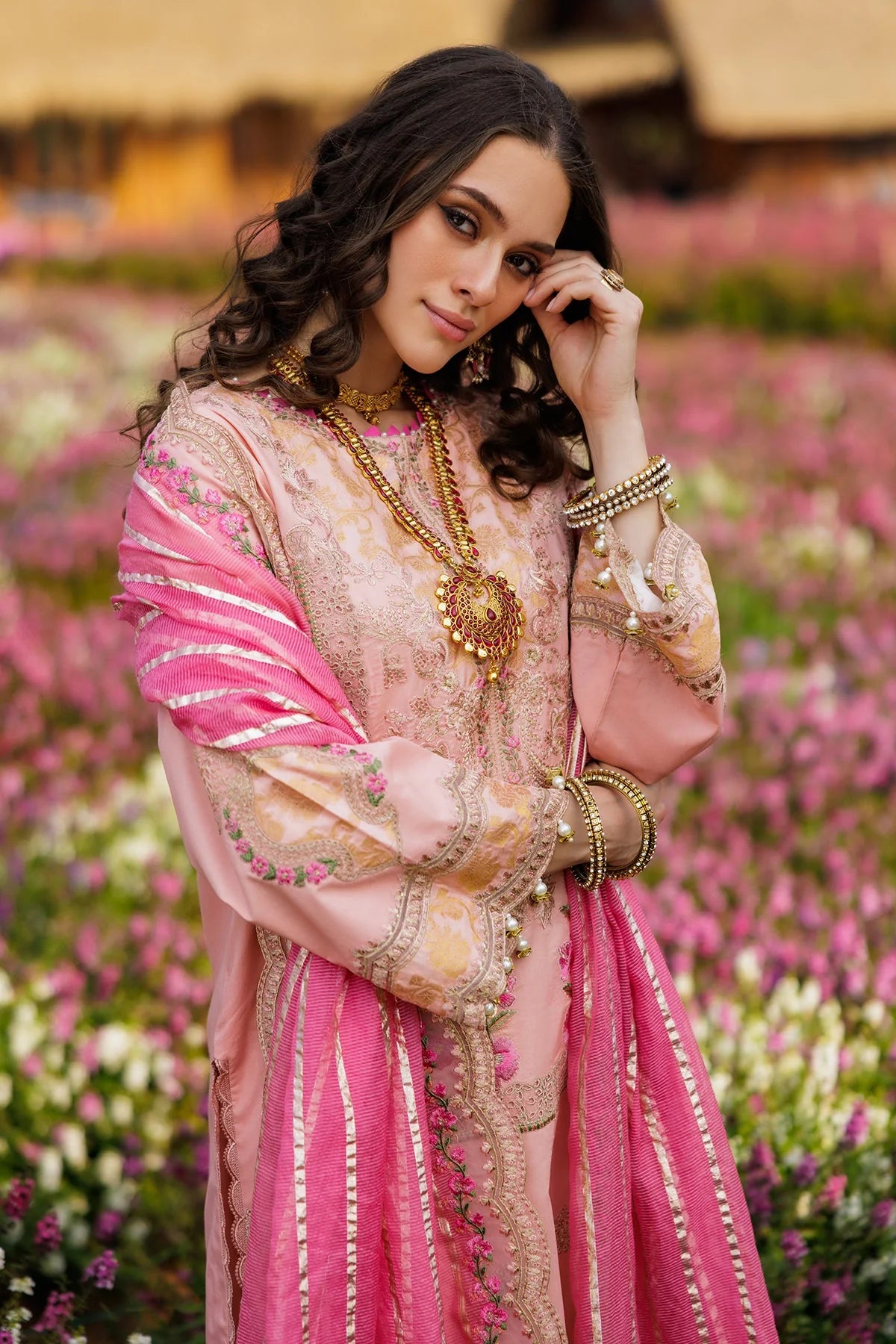 CHARIZMA ZOUQ UNSTITCHED COLLECTION'26 | CZ5-01