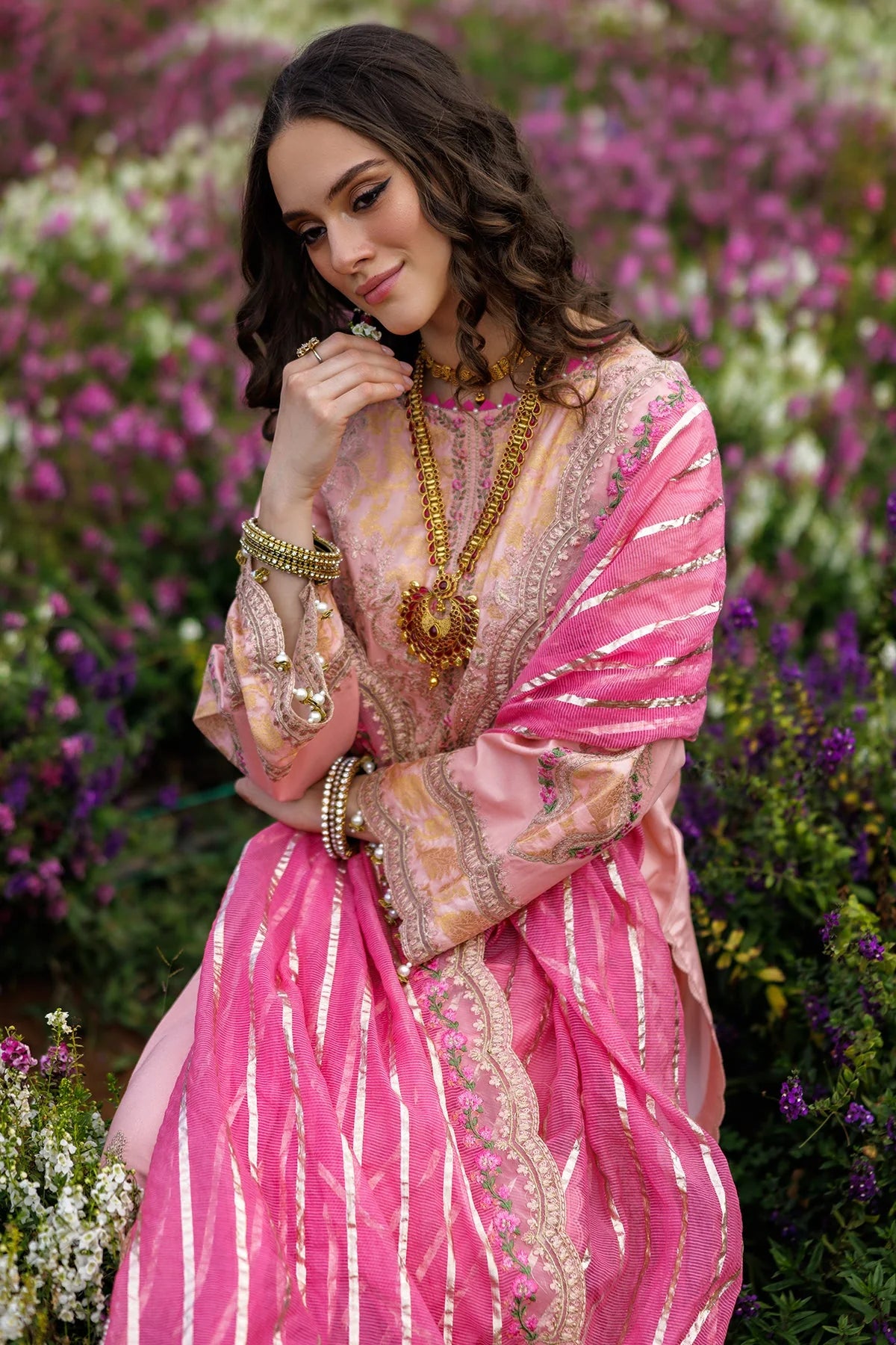 CHARIZMA ZOUQ UNSTITCHED COLLECTION'26 | CZ5-01