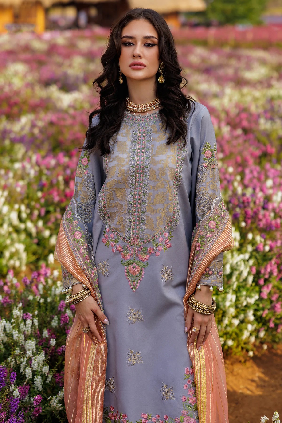CHARIZMA ZOUQ UNSTITCHED COLLECTION'26 | CZ5-05